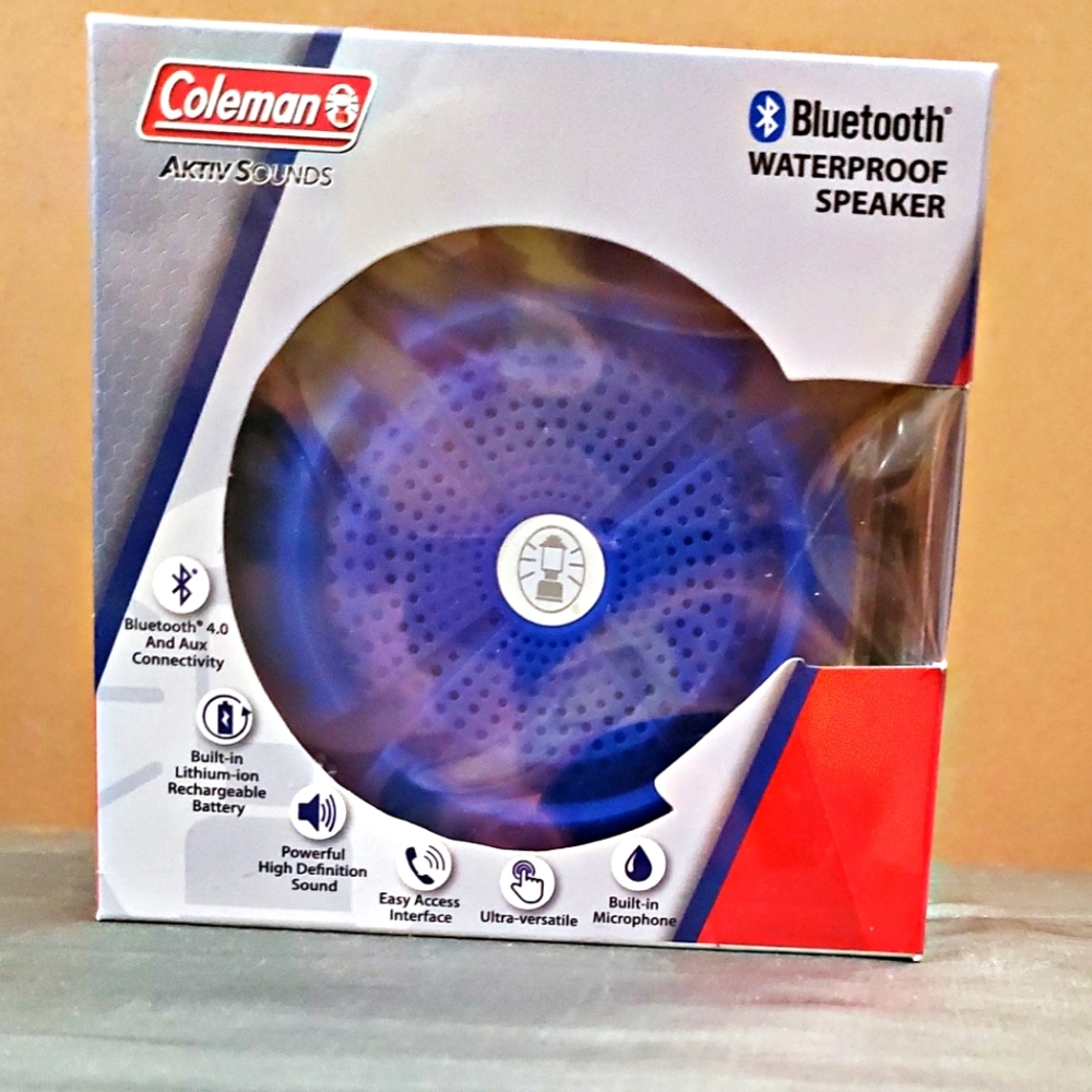 Coleman bluetooth waterproof speaker